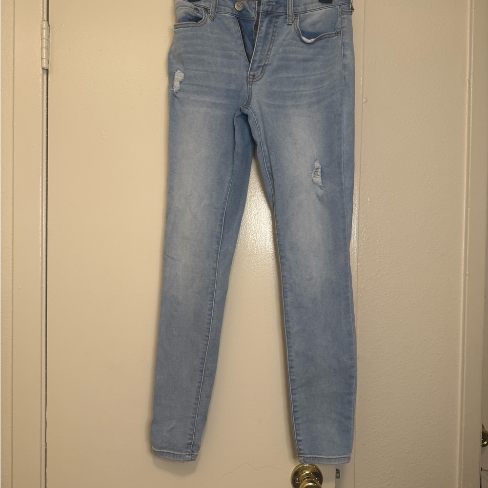 Aeropostale Blue Skinny Jeans